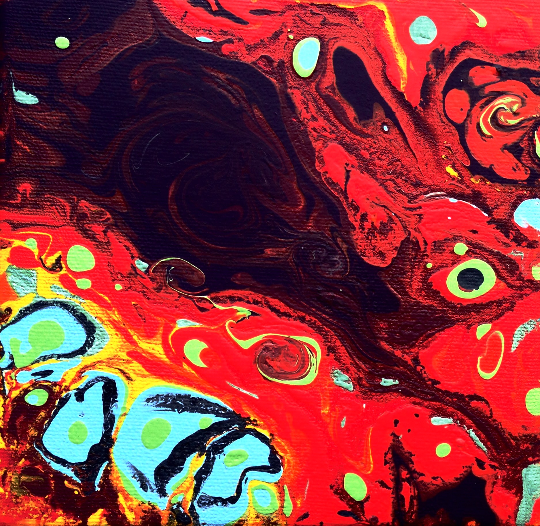 Acryl on canvas, 20x20cm