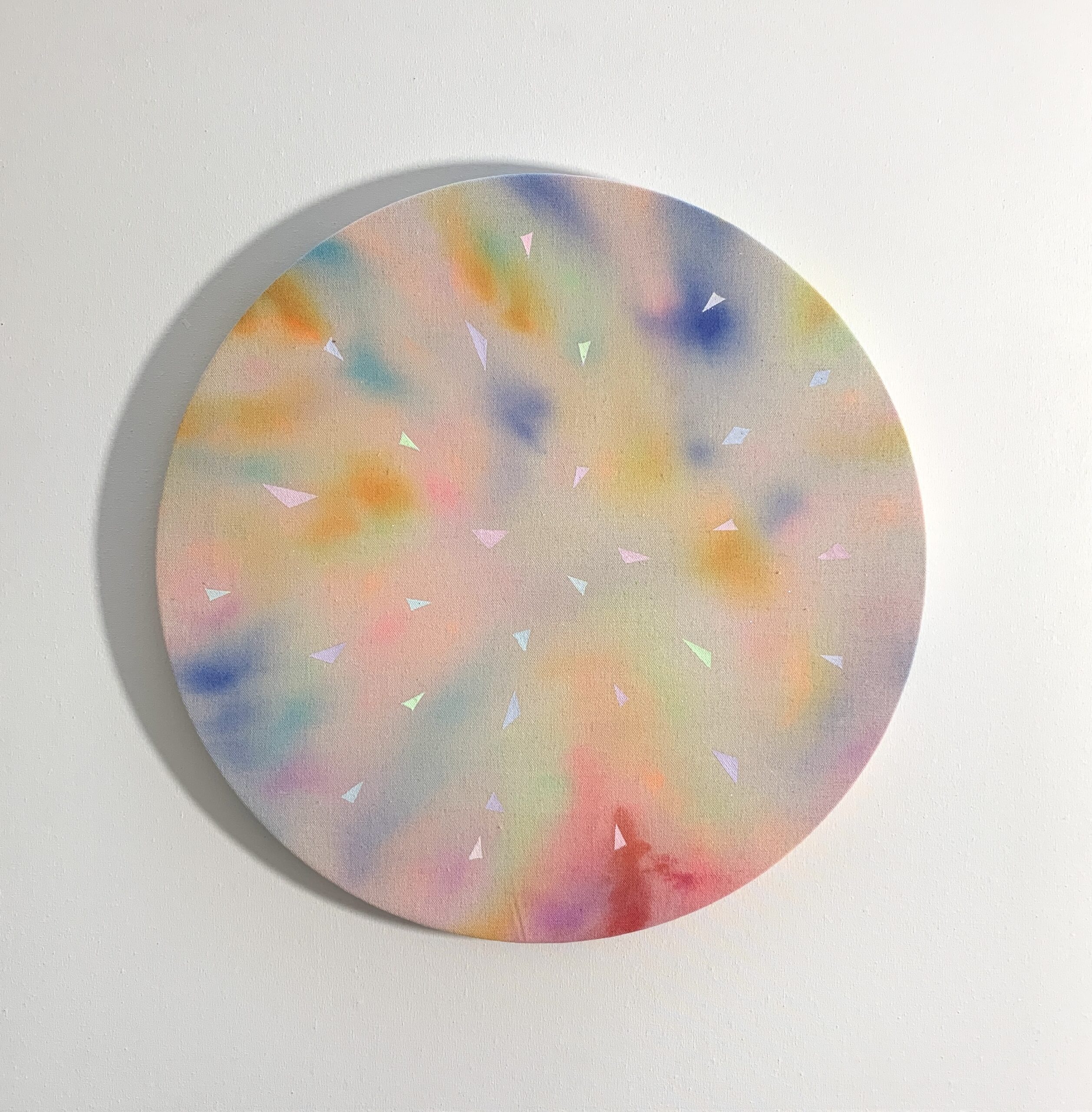 CIRCLE WATERCOLOR I / 40x2CM
