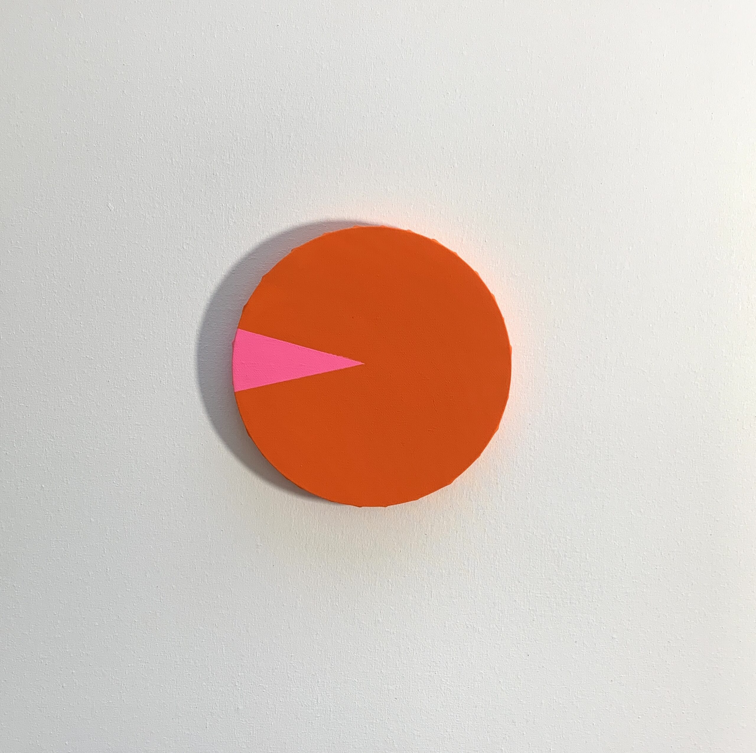 CIRCLE ORANGE/PINK