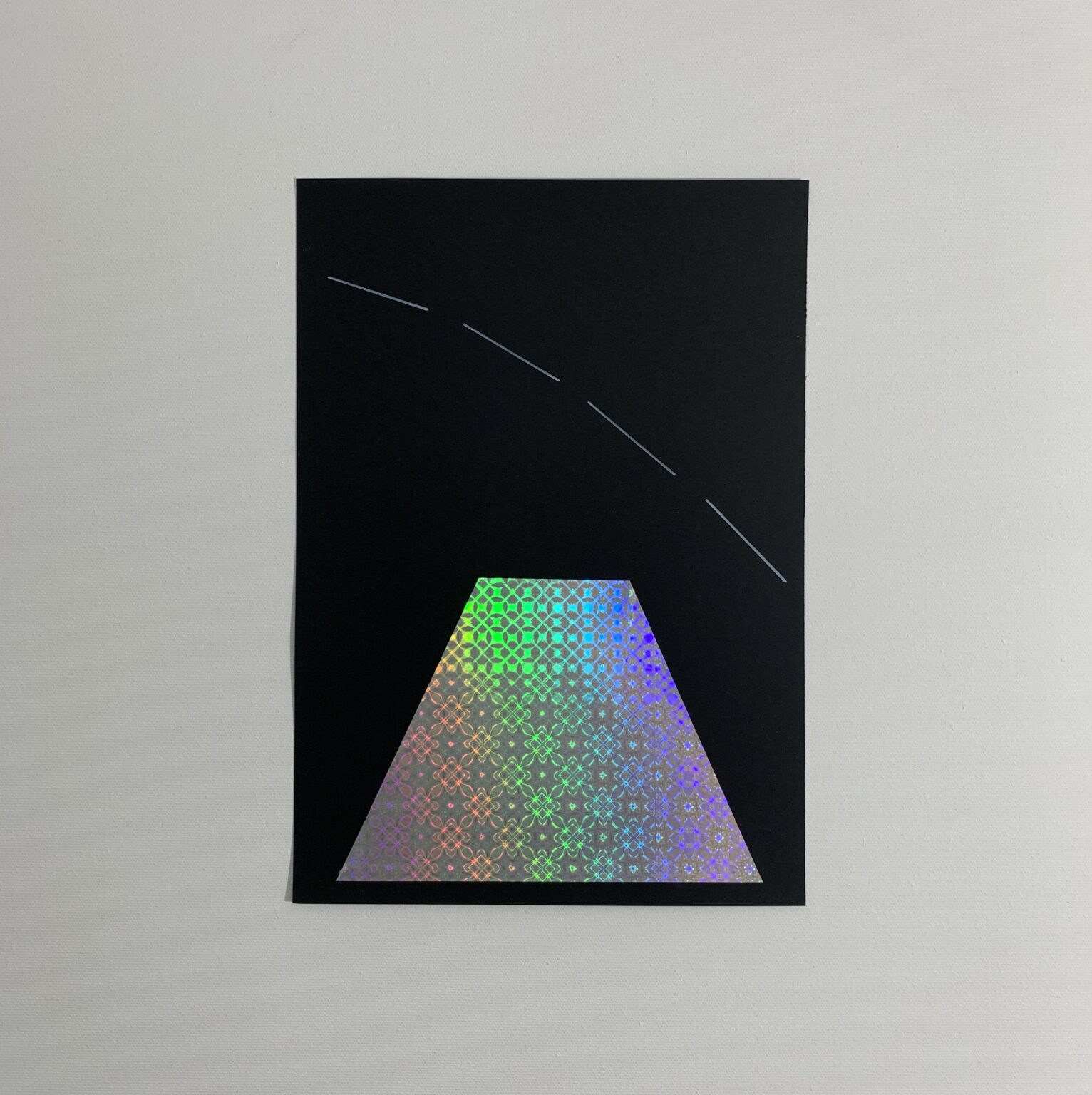BLACK SILVER PAPER SATELITE 1