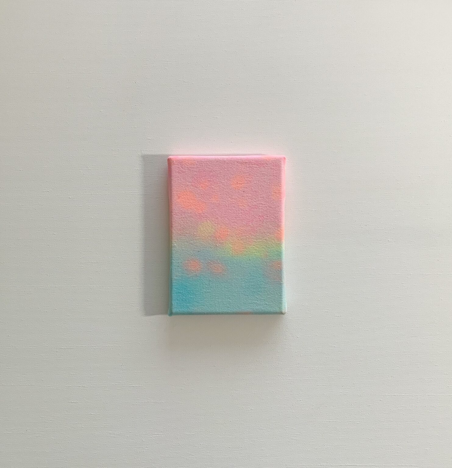WATERCOLOR PINK BLUE / 10x15x2CM