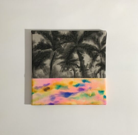 PALMS INK COLOR SEA