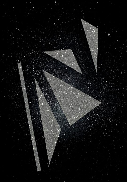 GLITTER/ POLYGON PAPER