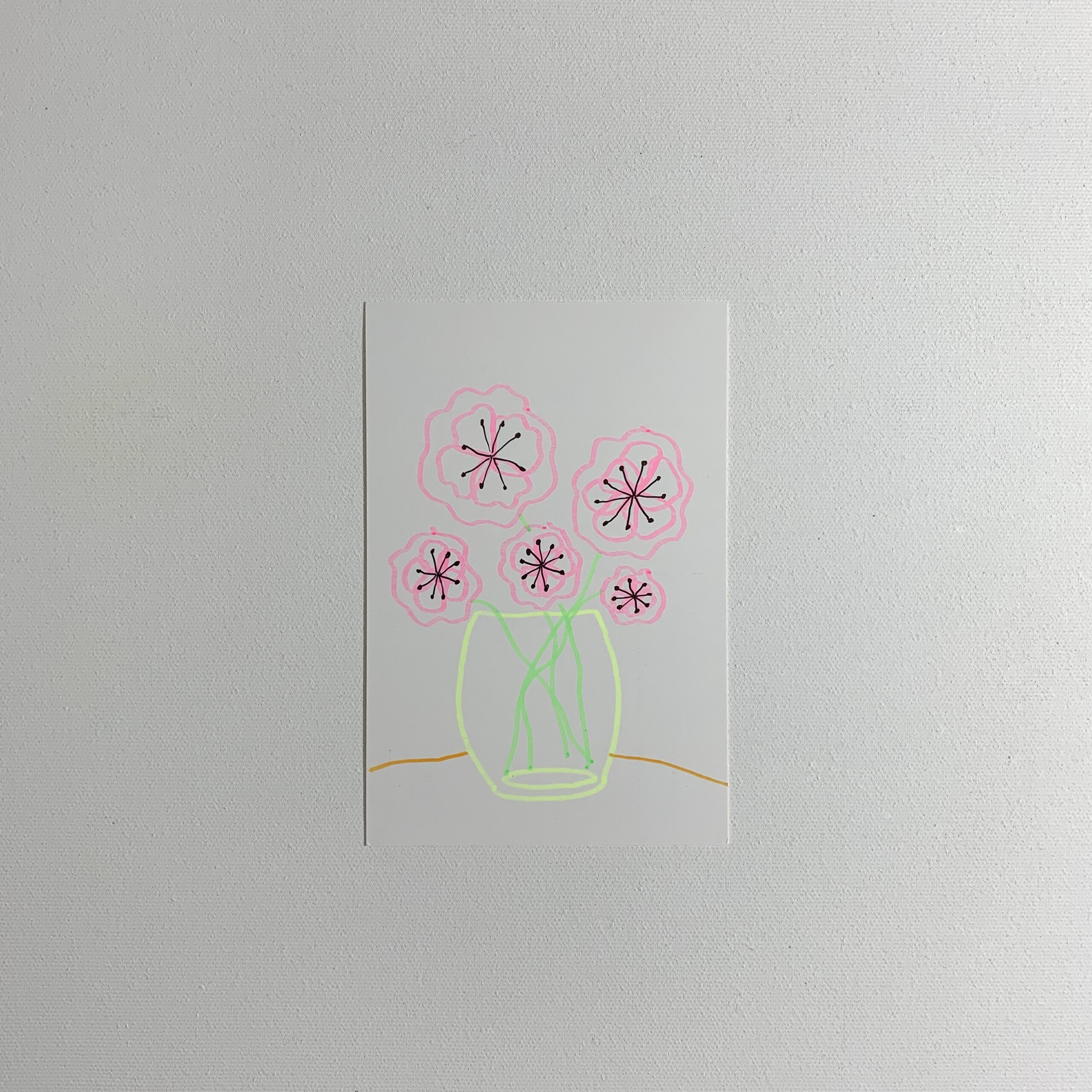 CAMELIA POSTCARD