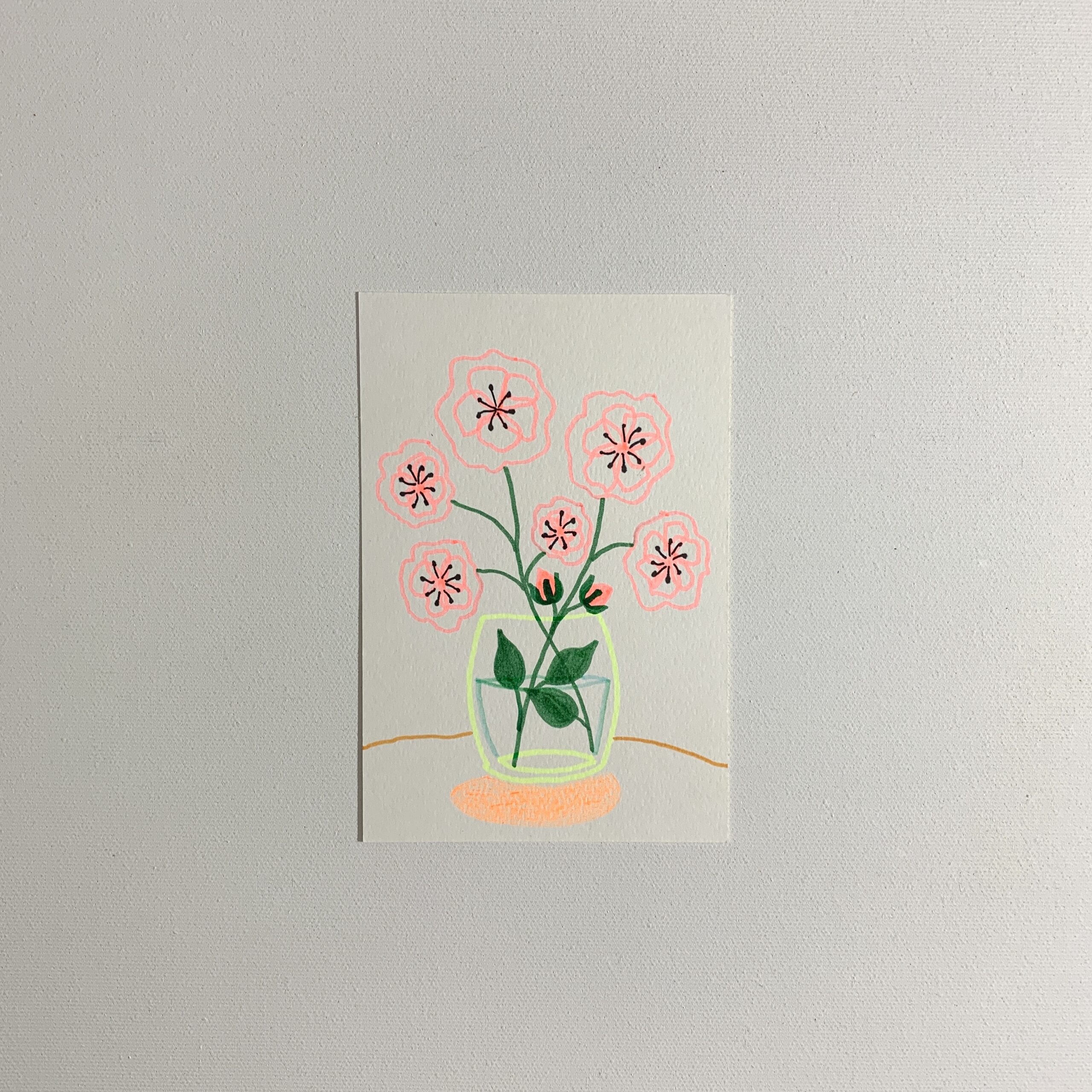 CAMELIA 2 POSTCARD