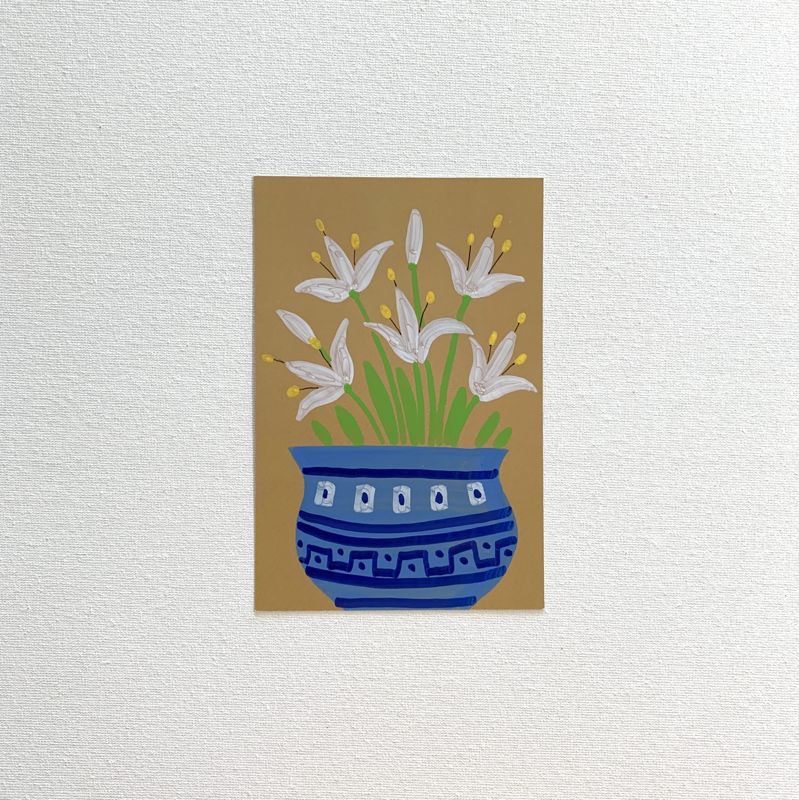 POSTCARD FLOWERS IX