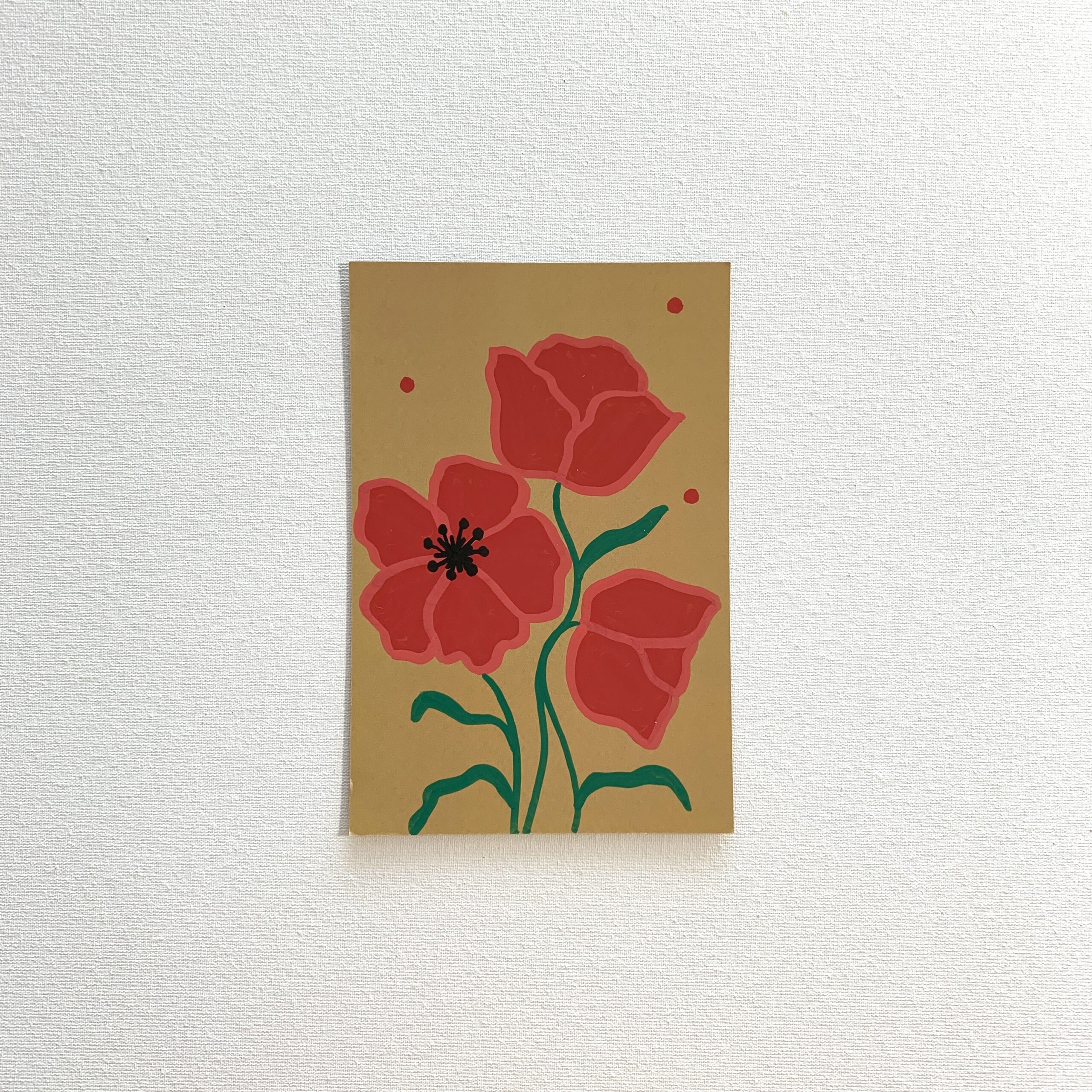 POSTCARD FLOWERS XV