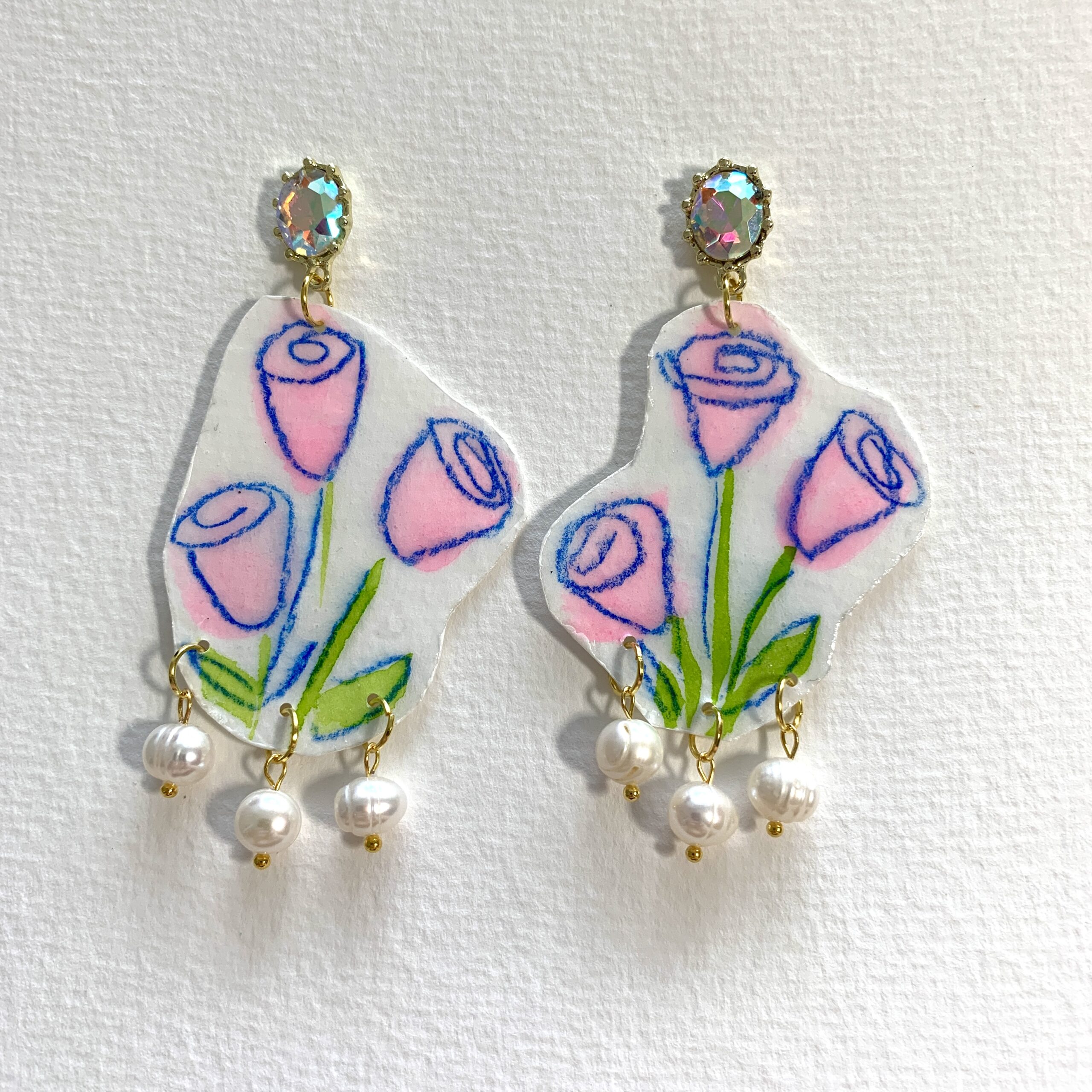 EARRINGS ROSE