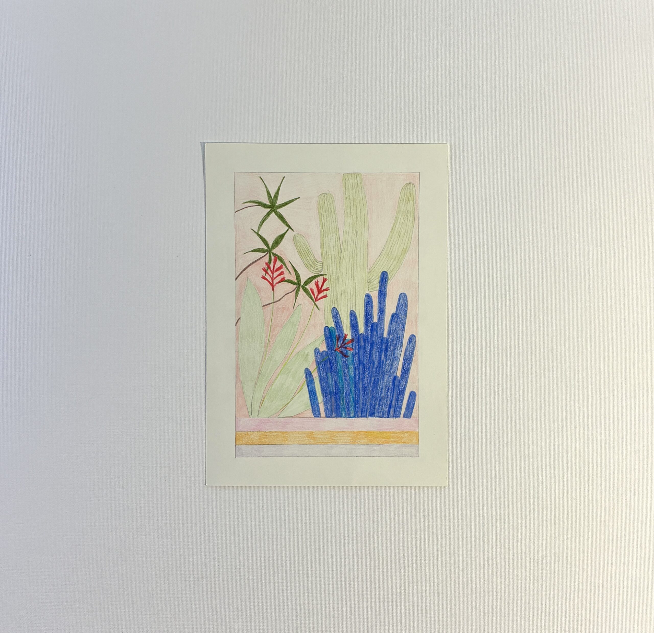 BOTANICAL SERENADE - Hand-Drawn Succulent & Cactus Art - Image 2